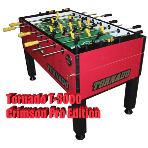 Tornado Platinum Tour Edition Coin Foosball Table