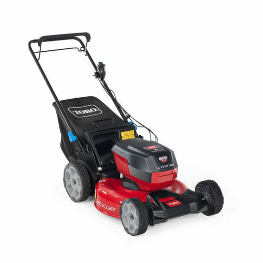 Toro 60V Max 21 in. Recycler Self-Propel w/SmartStow Lawn Mower with 6.0Ah Battery - TOR-21327