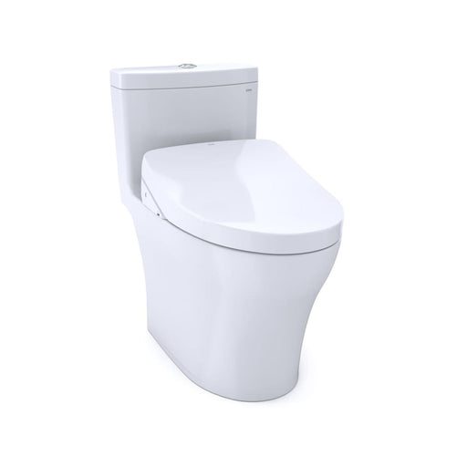 TOTO AQUIA IV WASHLET+ S550E ONE-PIECE TOILET 1.28 GPF & 0.9 GPF MW6463056CEMFGNA#01