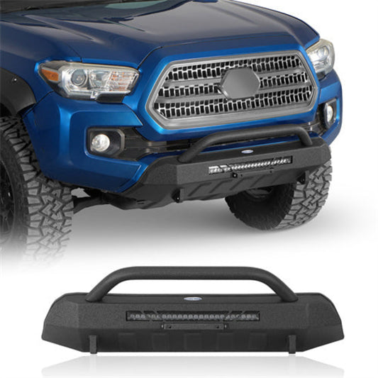 Tacoma Front Bumper (16-23 Toyota Tacoma) - Hooke Road - HE.4230