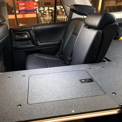 GOOSE GEAR Toyota 4Runner 2010-2024 5th Gen. - Second Row Seat Delete Plate System - Module Height - 1066-GGR-SH