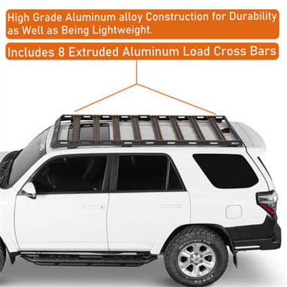 Overland Aluminum Roof Rack For 2010-2024 Toyota 4Runner - Hooke Road - HE.9808-S