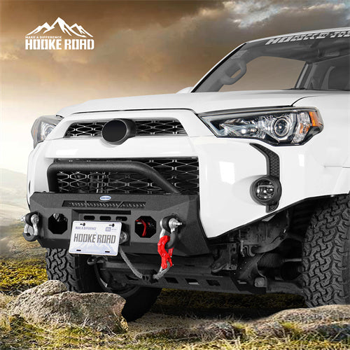 14-24 Toyota 4Runner Stubby Front Bumper (Excluding Limited & Nightshade) - Hooke Road - HE.9818-S