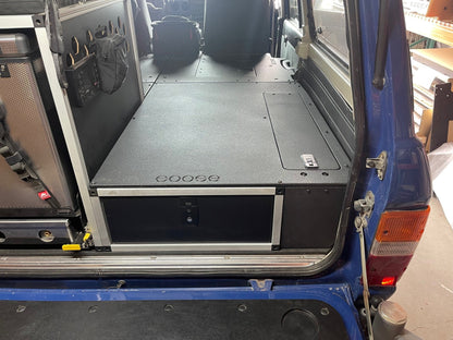 GOOSE GEAR Toyota Land Cruiser 1980-1990 60 Series - Single Drawer Module with Fitted Top Plate - 22-3/16"W x 9-1/2"H x 40"D  - 4661-GGR-SH