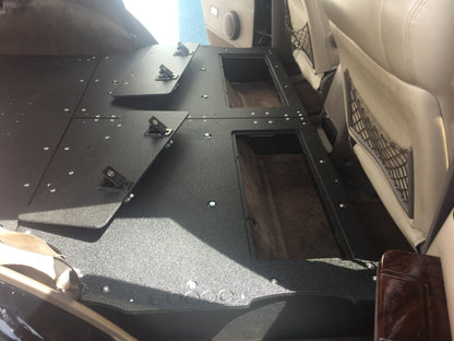 GOOSE GEAR Toyota Land Cruiser 1991-1997 80 Series - Second Row Seat Delete Plate Systm - 1050-GGR-SH