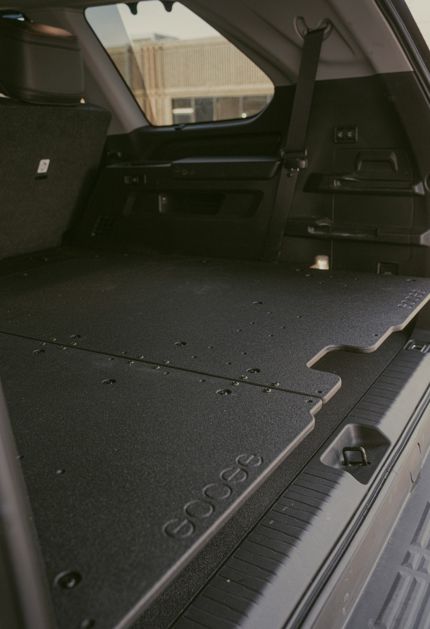 GOOSE GEAR Toyota - Sequoia - 2023-Present - 3rd Gen - Explore Series - Seat Delete Plate System - Third Row - 100% Delete Package - 2961-GGR-SH