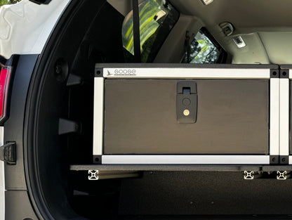 GOOSE GEAR Toyota - Sequoia - 2023-Present - 3rd Gen - Explore Series - Single Drawer - 19-3/16" Width x 38" Deep x 10" High - Drawer Module with Short Drawer 20" and Storage Space Behind Drawer - 1219-GGR-SH