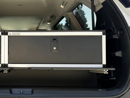 GOOSE GEAR Toyota - Sequoia - 2023-Present - 3rd Gen - Explore Series - Single Drawer - 28-3/16" Width x 38" Deep x 10" High - Drawer Module with Short Drawer 20" and Storage Space Behind - 1220-GGR-SH