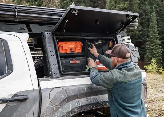 Backwoods Adventure Overland Bed Rack Storage Box - Toyota Tacoma - 5000-3017