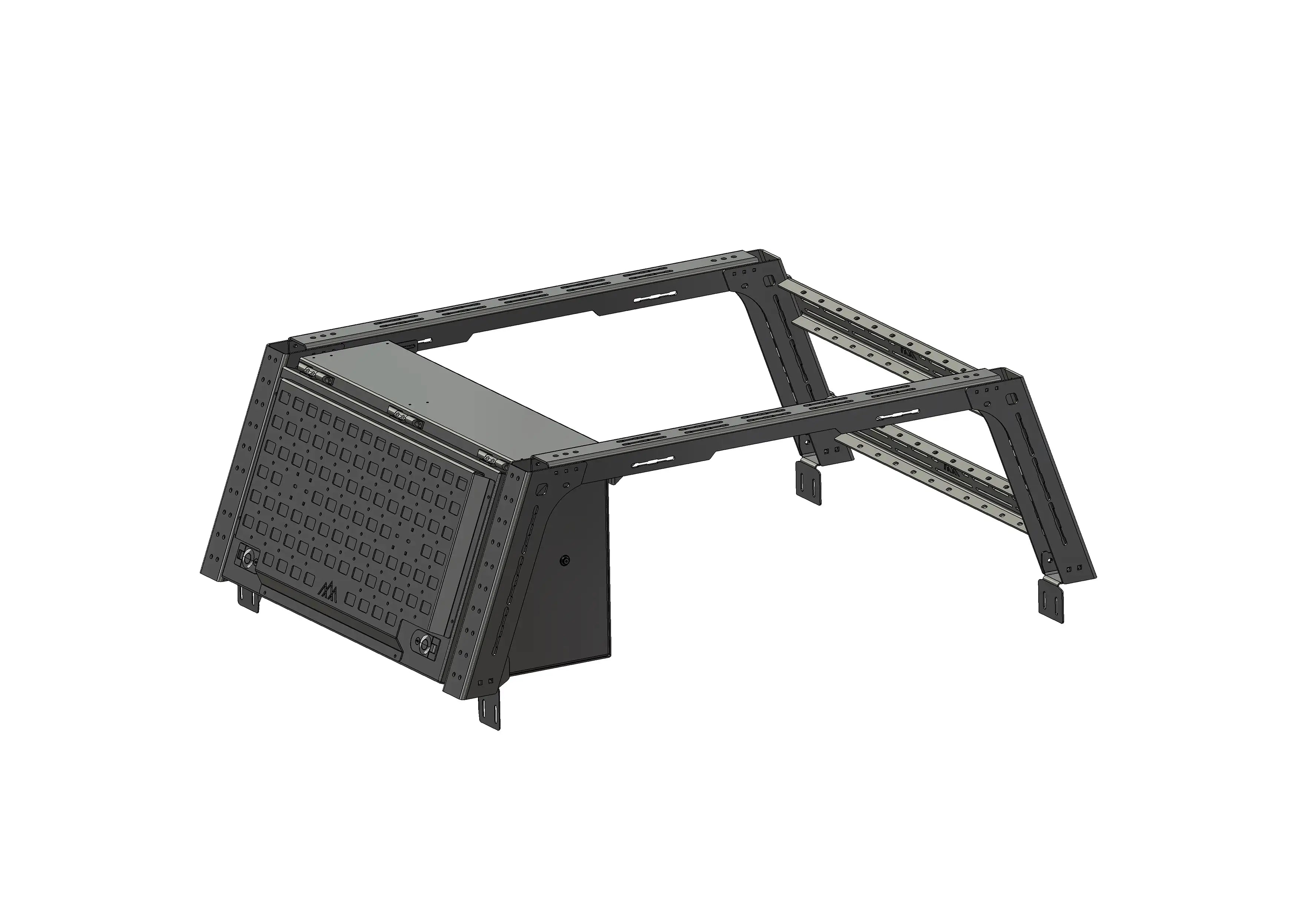Backwoods Adventure Toyota Tacoma Bed Rack Storage Bundle Deal - BWBU-TA02