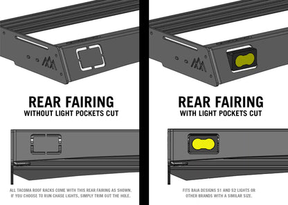 Backwoods Adventure DRIFTR Toyota Tacoma Roof Rack (2005-2023) - BWTT3L-8970DRFT