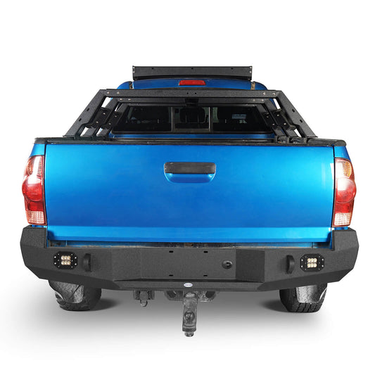 Hooke Road Discovery Rear Bumper w/Floodlights(05-15 Toyota Tacoma) - HE.4011