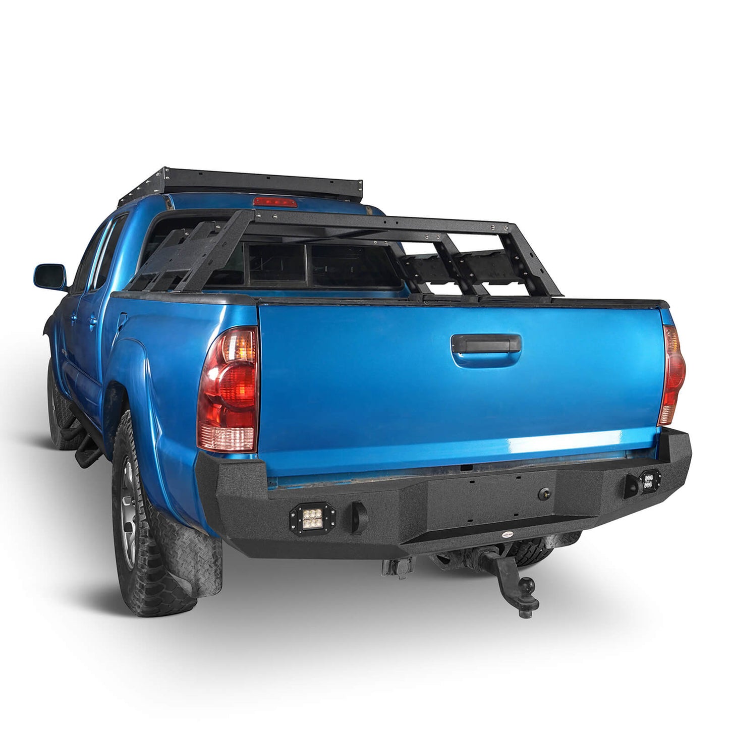 Hooke Road Discovery Rear Bumper w/Floodlights(05-15 Toyota Tacoma) - HE.4011