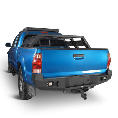 Hooke Road Discovery Rear Bumper w/Floodlights(05-15 Toyota Tacoma) - HE.4011
