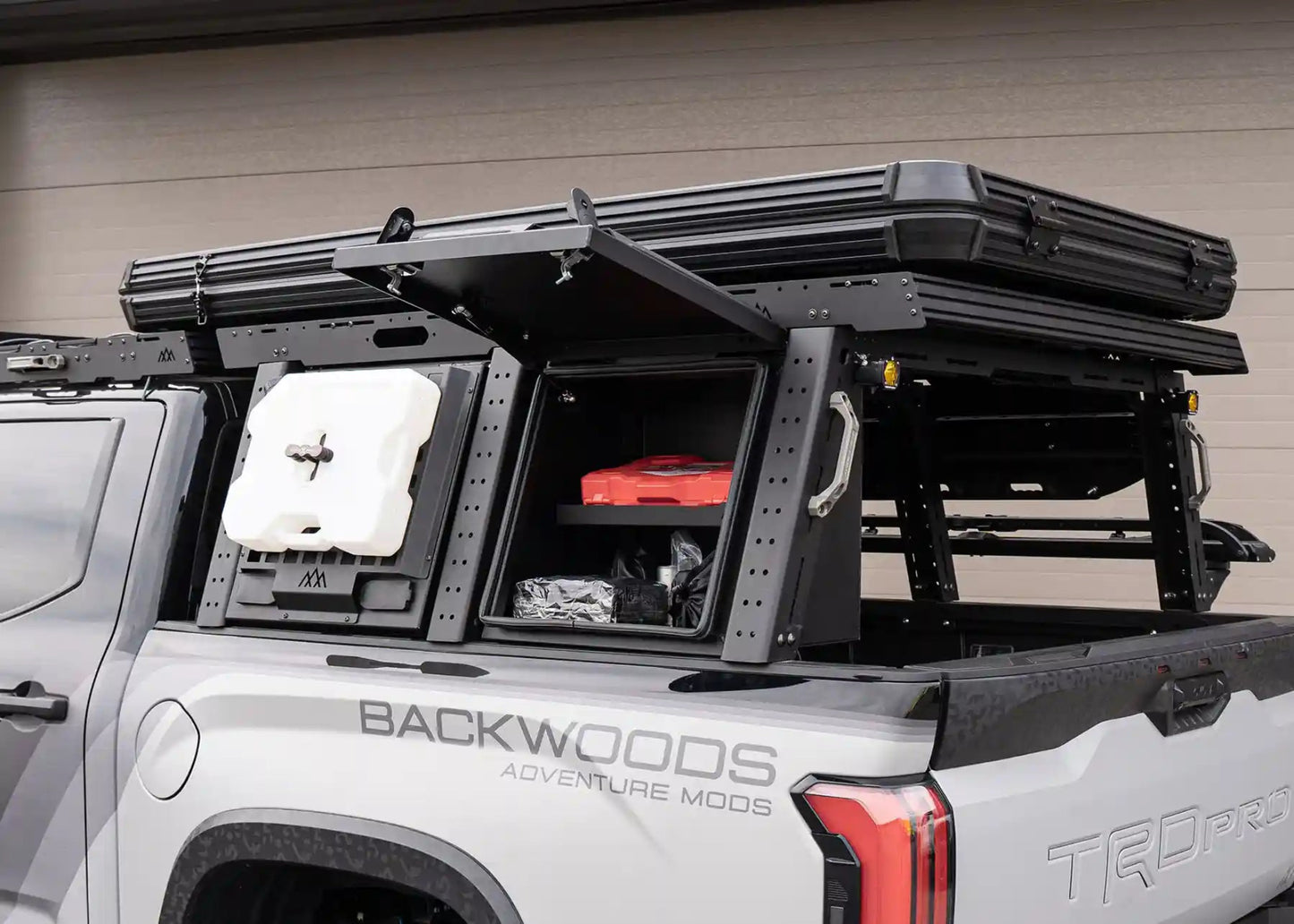 Backwoods Adventure Overland Bed Rack Storage Box - Toyota Tundra - 5000-3015