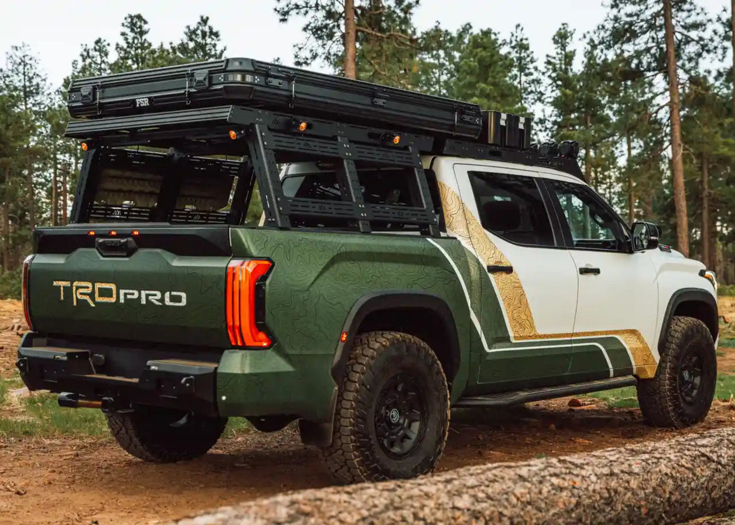 Backwoods Adventure Toyota Tundra Bed Rack - Full Height - BWTU3B-9745