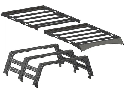 Backwoods Adventure Toyota Tundra Bed Rack and Roof Rack Expert Bundle Deal - BWBU-TU04