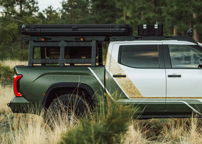 Backwoods Adventure Toyota Tundra Bed Rack and Roof Rack Expert Bundle Deal - BWBU-TU04