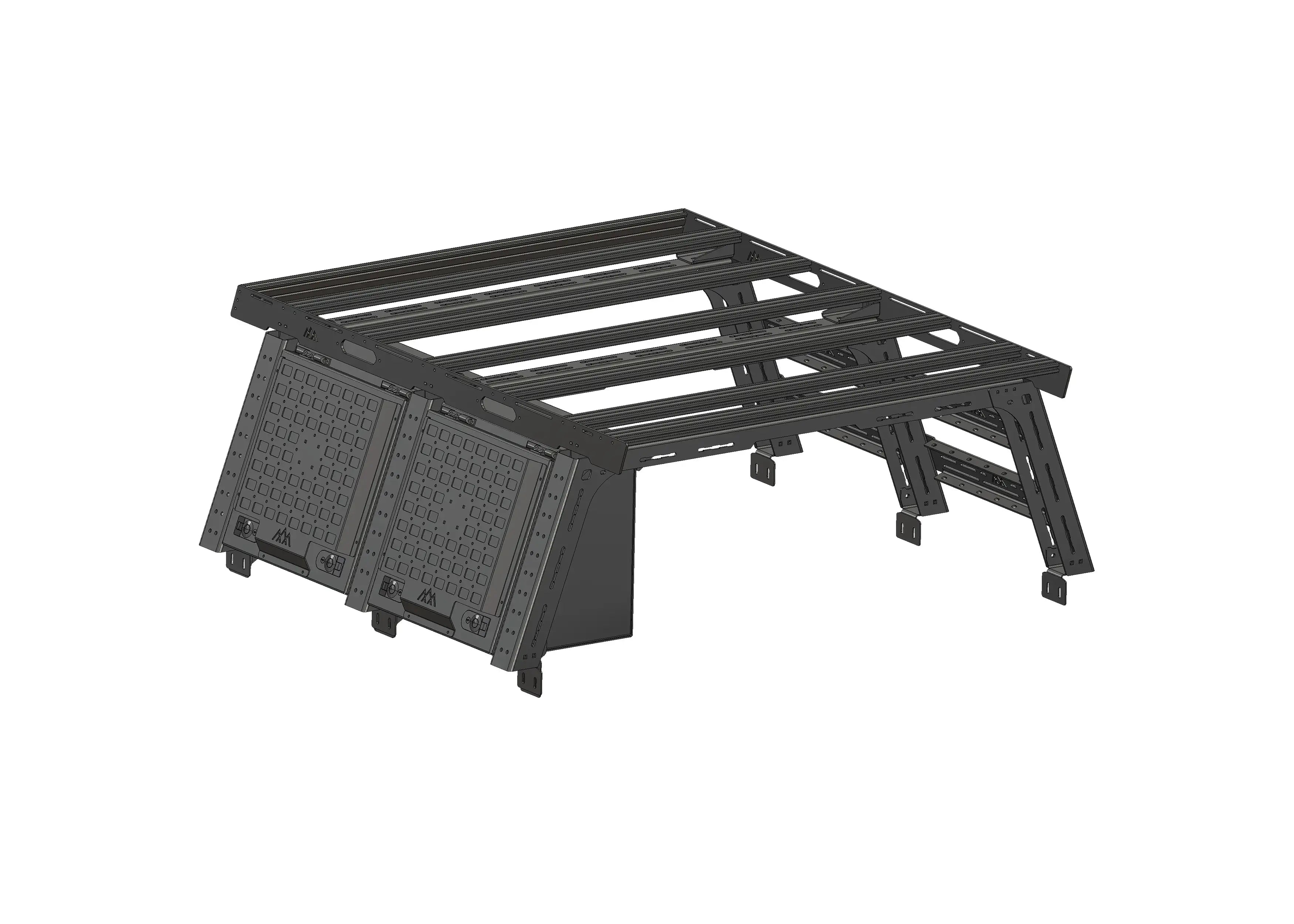 Backwoods Adventure Toyota Tundra Bed Rack Enthusiast Bundle Deal - BWBU-TU03