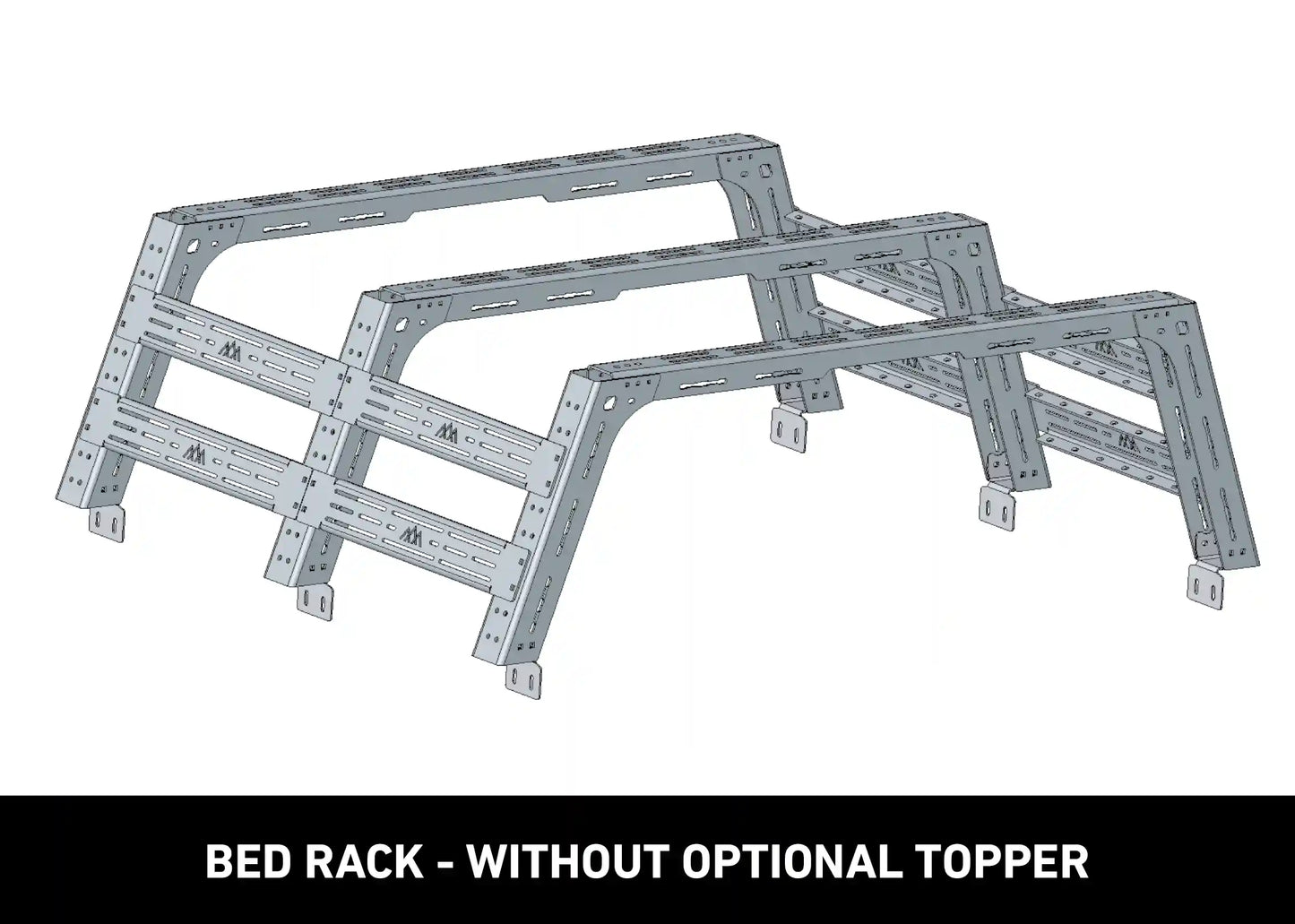 Backwoods Adventure Toyota Tundra Bed Rack - Full Height - BWTU3B-9745
