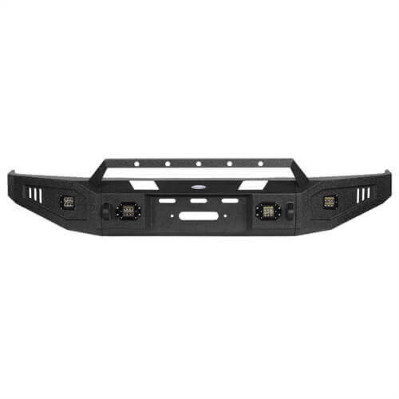 Hooke Road Full Width Front Bumper w/Low-Profile Hoop(07-13 Toyota Tundra) - HE.5205A+HE.5205B
