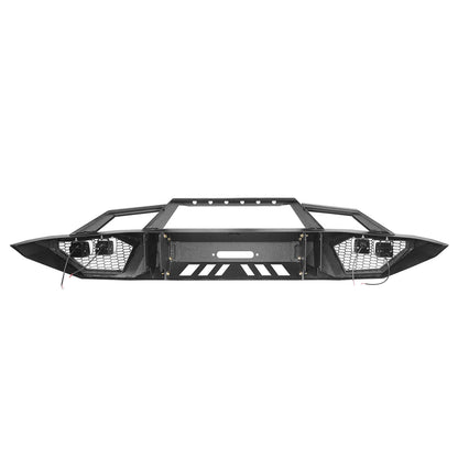 Hooke Road Full Width Front Bumper Destroyer Front Bumper(14-21 Toyota Tundra) - HE.5000A+HE.5000B