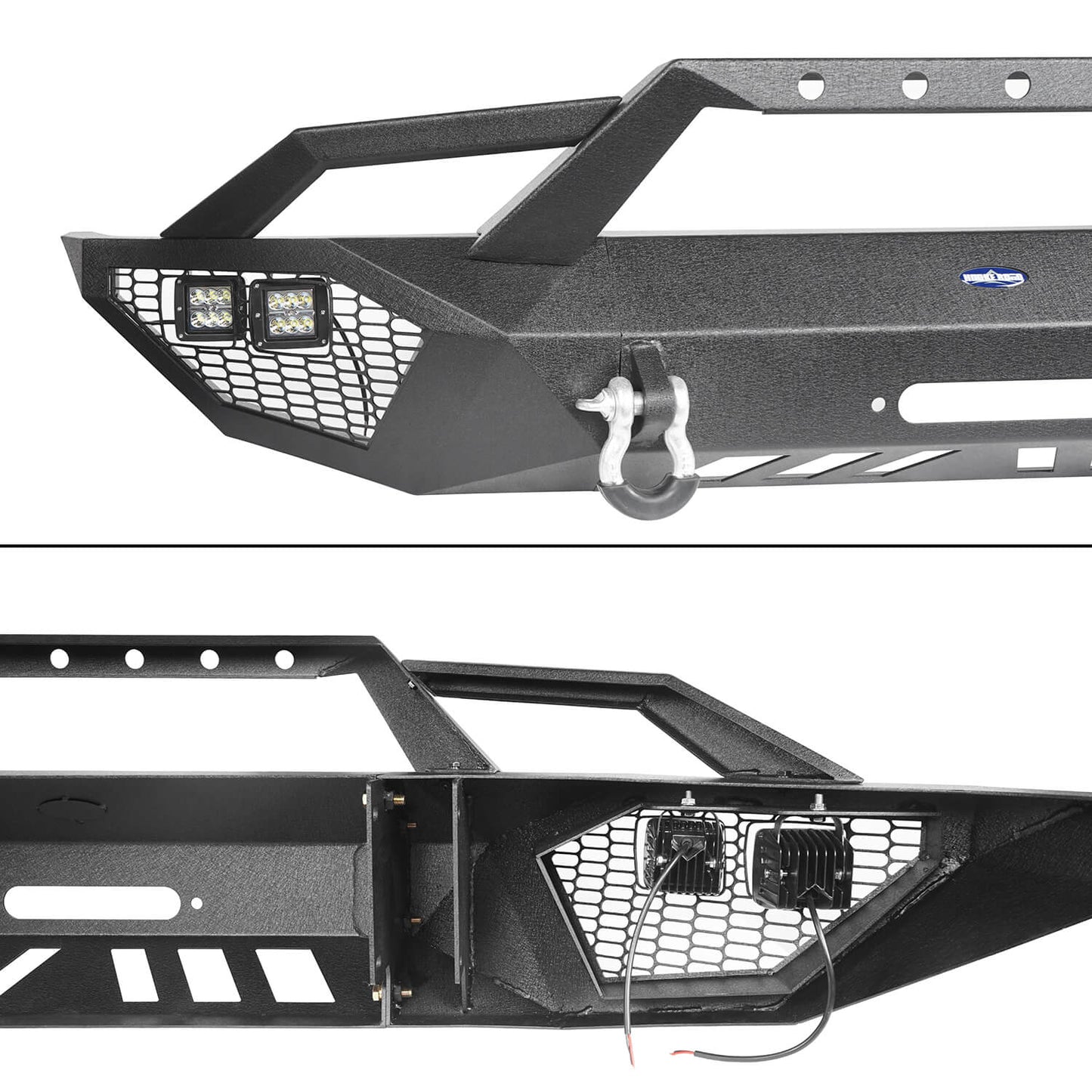 Hooke Road Full Width Front Bumper Destroyer Front Bumper(14-21 Toyota Tundra) - HE.5000A+HE.5000B
