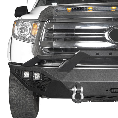 Hooke Road Full Width Front Bumper Destroyer Front Bumper(14-21 Toyota Tundra) - HE.5000A+HE.5000B