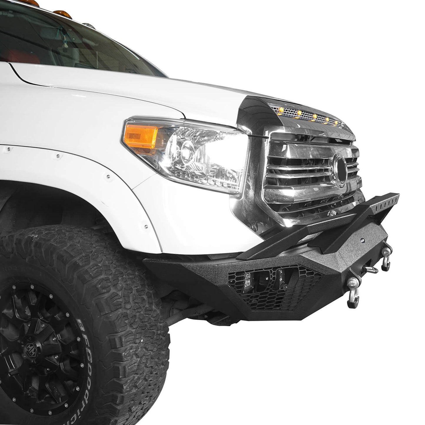 Hooke Road Full Width Front Bumper Destroyer Front Bumper(14-21 Toyota Tundra) - HE.5000A+HE.5000B