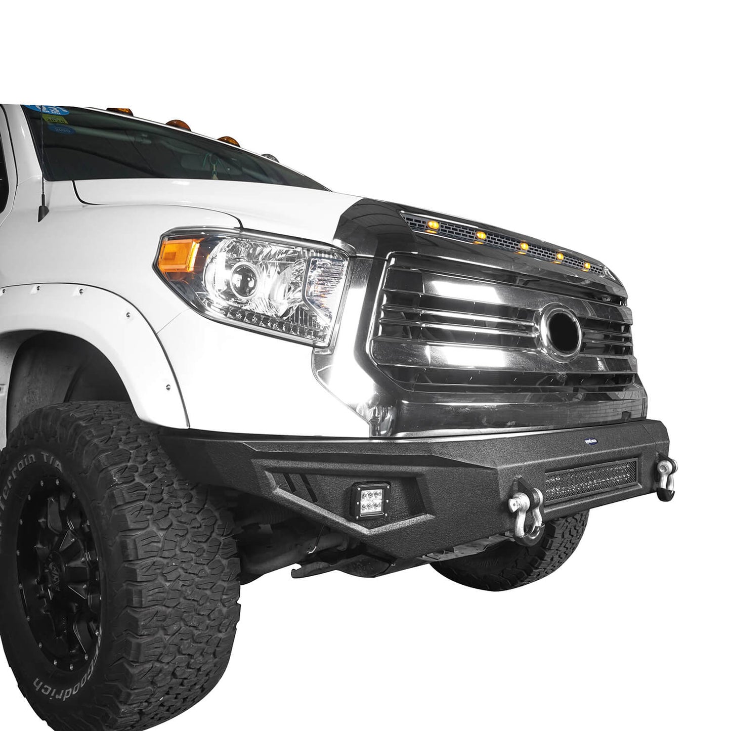 Hooke Road Full Width Front Bumper w/LED Lights(14-21 Toyota Tundra) - HE.5001