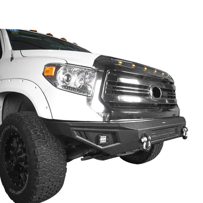 Hooke Road Full Width Front Bumper w/LED Lights(14-21 Toyota Tundra) - HE.5001