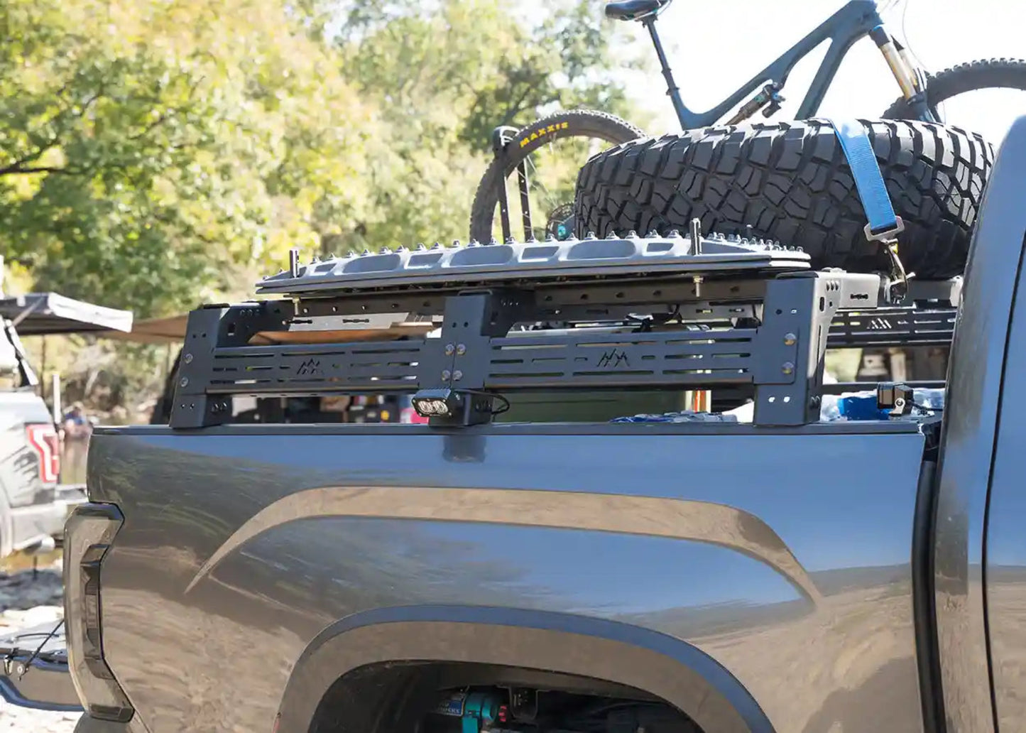 Backwoods Adventure Toyota Tundra Bed Rack - Mid Height - BWTU3B-9740
