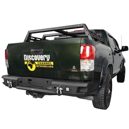 Hooke Road Full Width Rear Bumper(07-13 Toyota Tundra) - HE.5201&Z01
