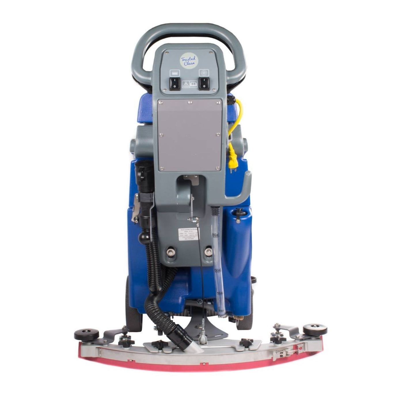 Trusted Clean 'Dura 18HD' Electric Walk Behind Floor Scrubber Package w/ Pads, Chemicals & Accessories - ASP-PACKAGE6