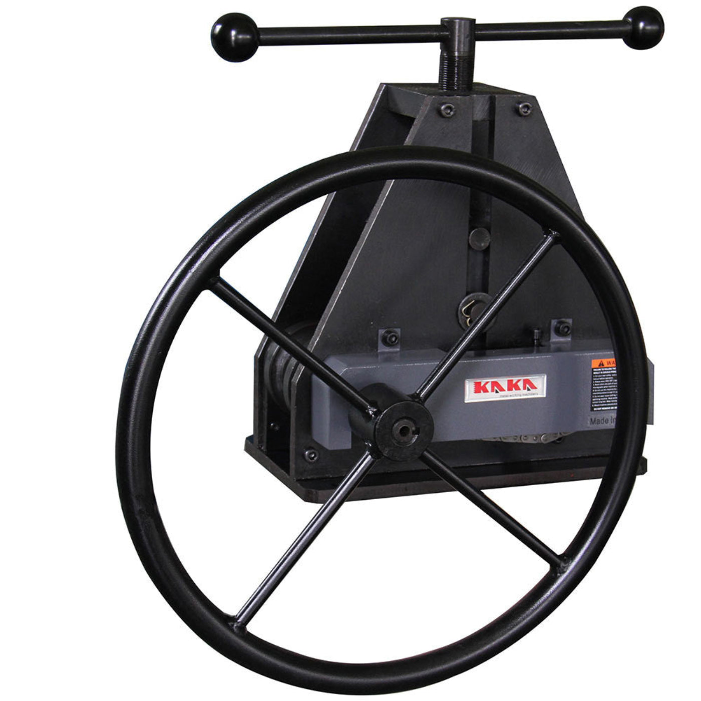 Kaka Industrial TR-50 Manual Tube Pipe Roller Bender, with one set of 1-1/2" round tube roller, is able to bend exhaust pipes, water pipes, roll bars and electrical conduit, High Precision Tubing Bender - 191007-A