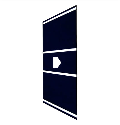 Trigon Sports 6' x 12' Pro Turf Colored Home Plate Batting Mats - BTM612OR