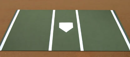 Trigon Sports 7' x 12' Pro Turf Home Plate Batting Mats - BTM712C