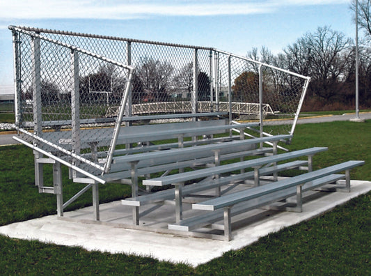 Trigon Sports 8 Row 21' Standard Aluminum Bleacher BL821S - BL821S