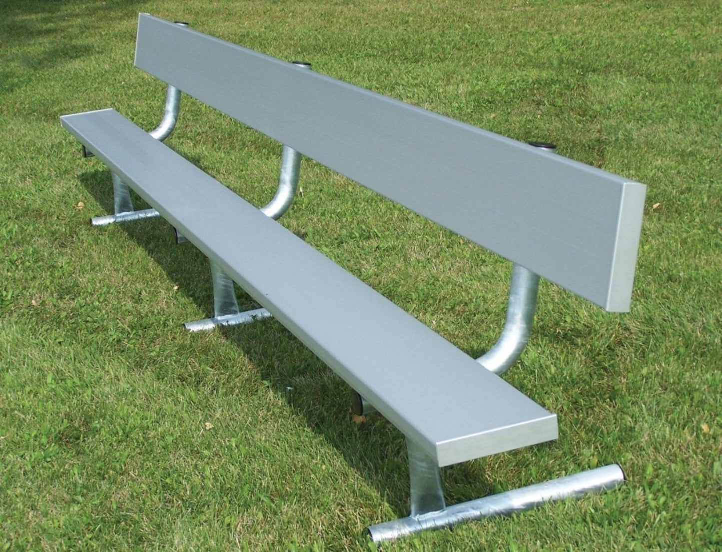 Trigon Sports PB08PB 8 ft. Portable Team Bench with Back - PB08PB