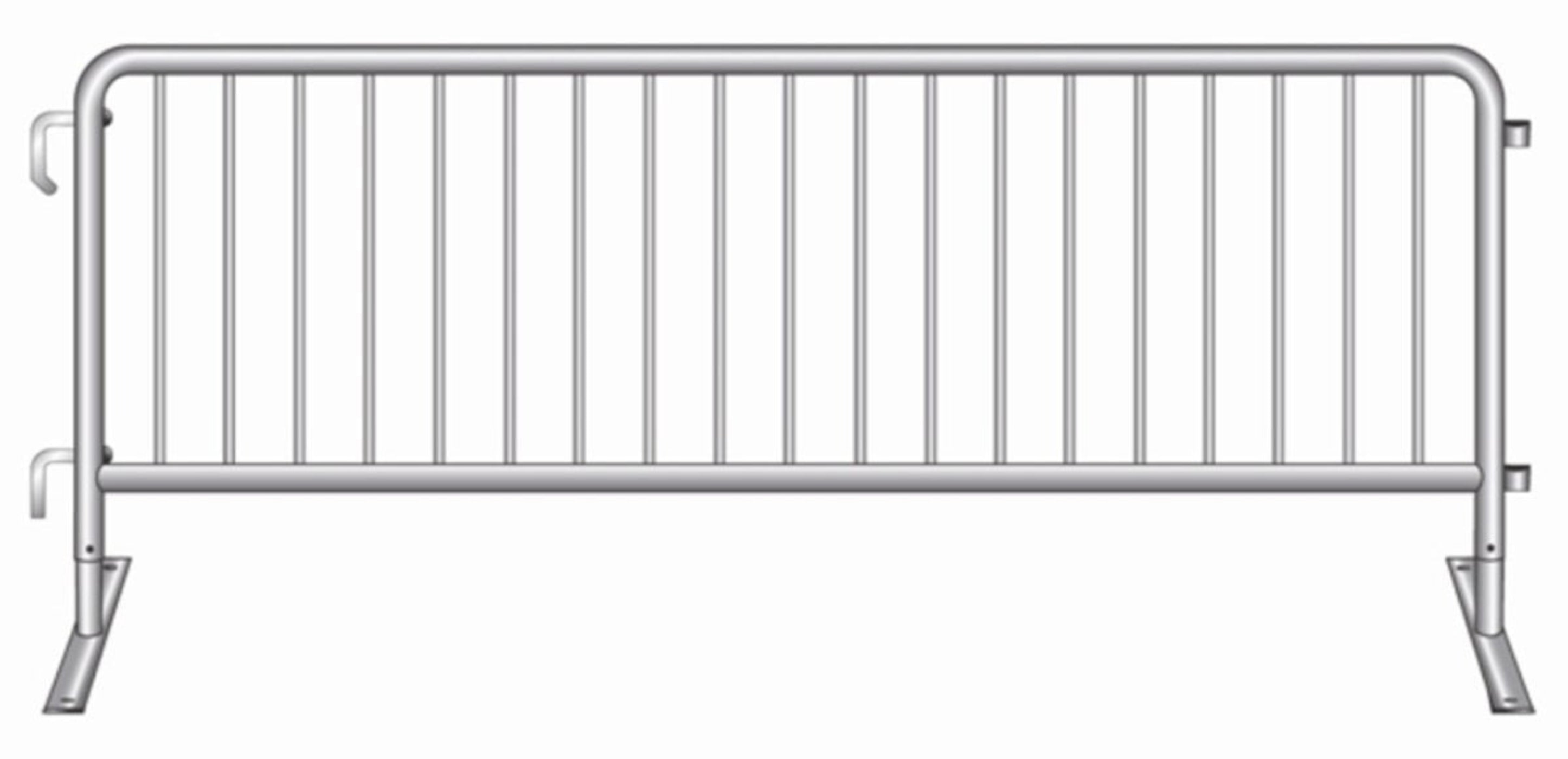 Trigon Sports Portable Fence Panel Barricades - Bridge or Flat Foot PF ...