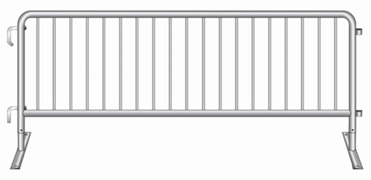 Trigon Sports Portable Fence Panel Barricades - Bridge or Flat Foot PFPANEL - PFPANEL