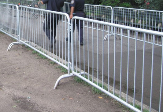 Trigon Sports Portable Fence Panel Barricades - Bridge or Flat Foot PFPANEL - PFPANEL