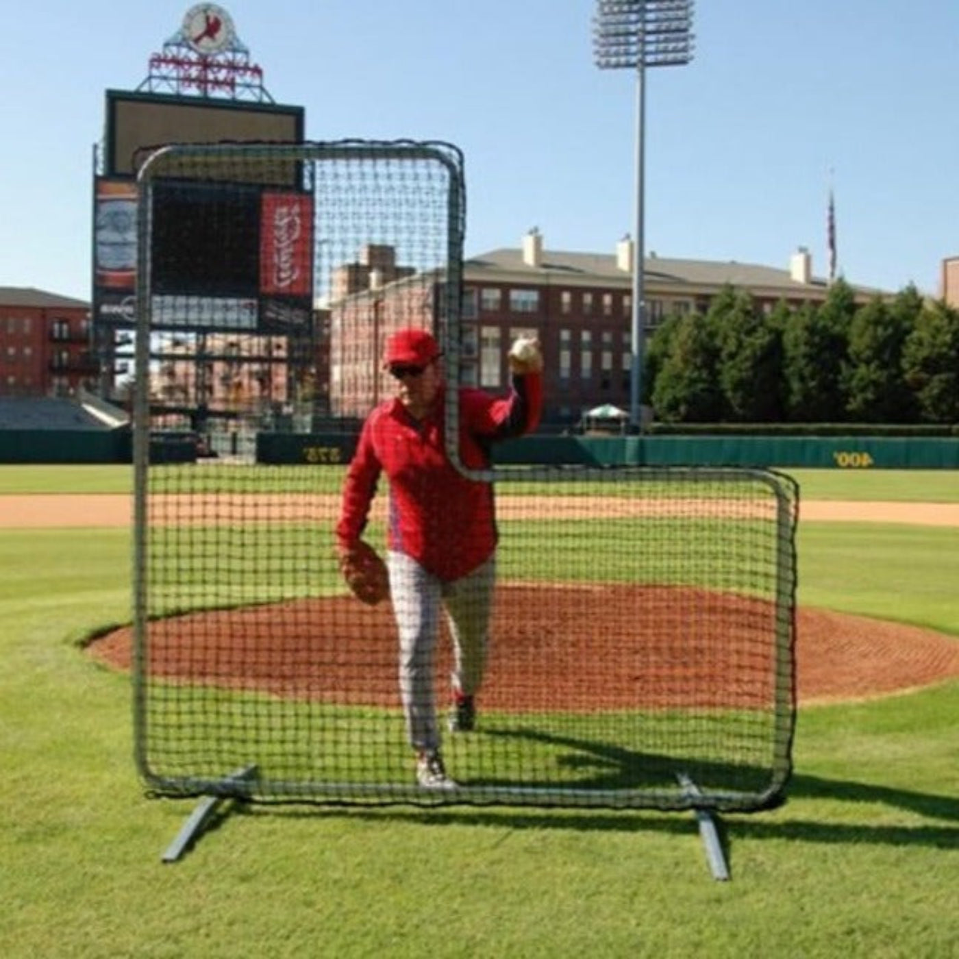 Trigon Sports ProCage Premium L-Screen 7’ x 7’ Frame Net B427744 - B427744