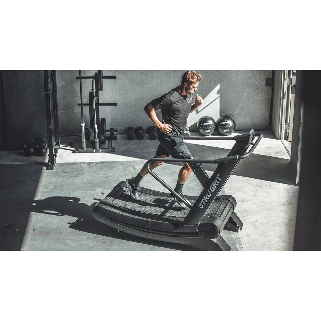 Tru Grit Runner Curved Non Motorized Freerun/Running Treadmill - RUNN1000