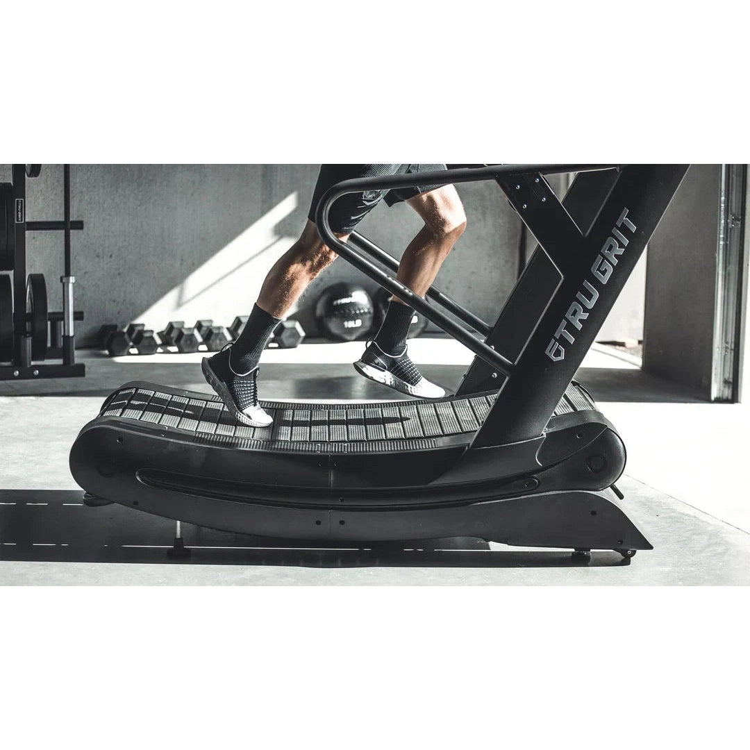 Tru Grit Runner Curved Non Motorized Freerun/Running Treadmill - RUNN1000