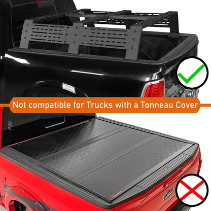 Truck/Pick-up 12.2" High Overland Bed Rack - Hooke Road - HE.9908-S