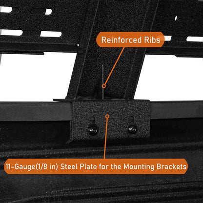 Truck/Pick-up 12.2" High Overland Bed Rack - Hooke Road - HE.9908-S