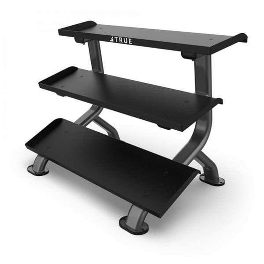 True FORCE 3-Tier Flat Tray Dumbbell Rack SF1050