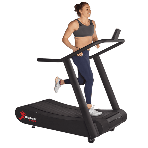 TrueForm Premium Runner Treadmill Non-Motorized Small Curved Walking Pad TFR-D