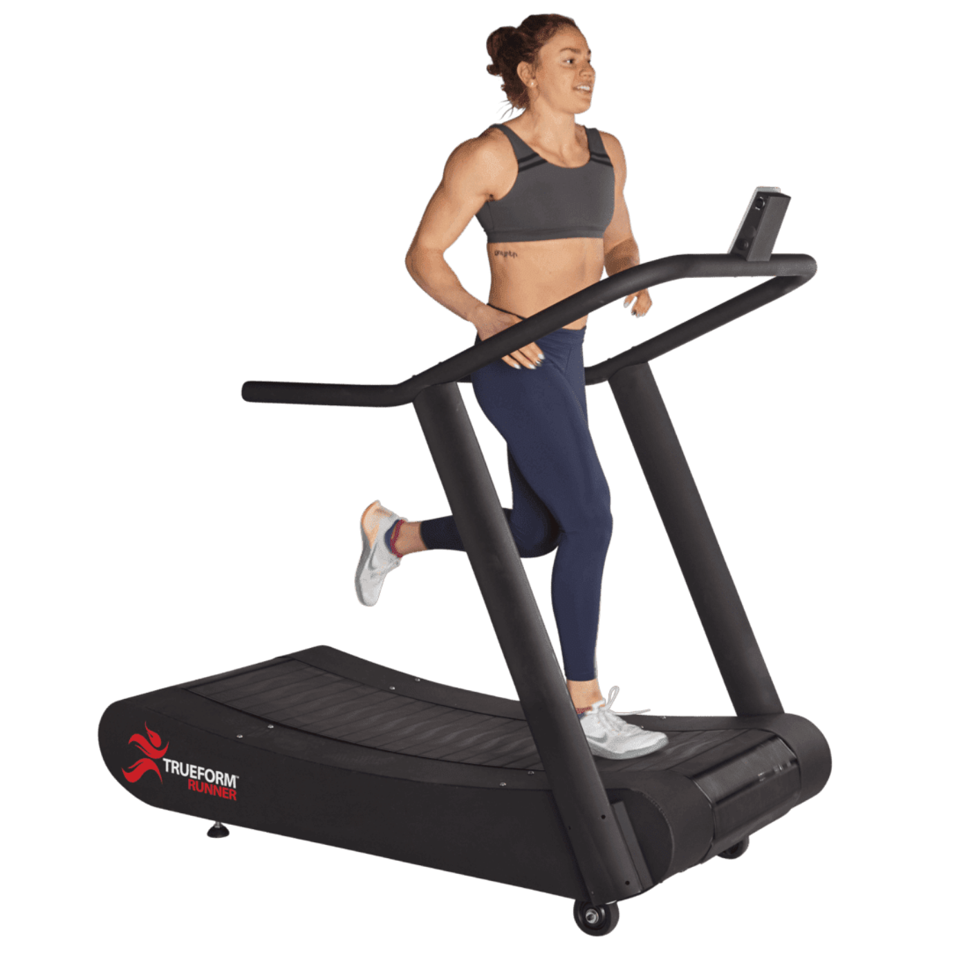 TrueForm Premium Runner Treadmill Non-Motorized Small Curved Walking Pad TFR-D